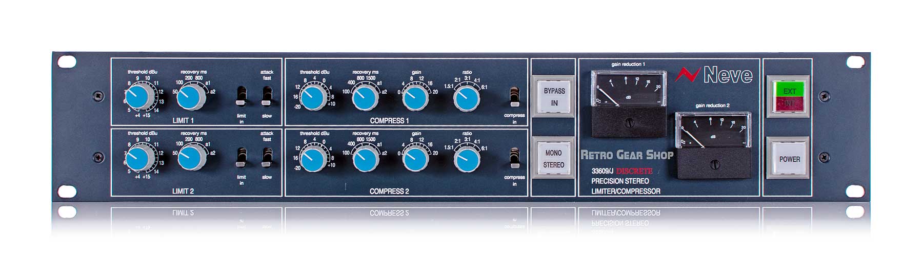 Neve 33609 J/D Stereo Compressor Limiter– Retro Gear Shop