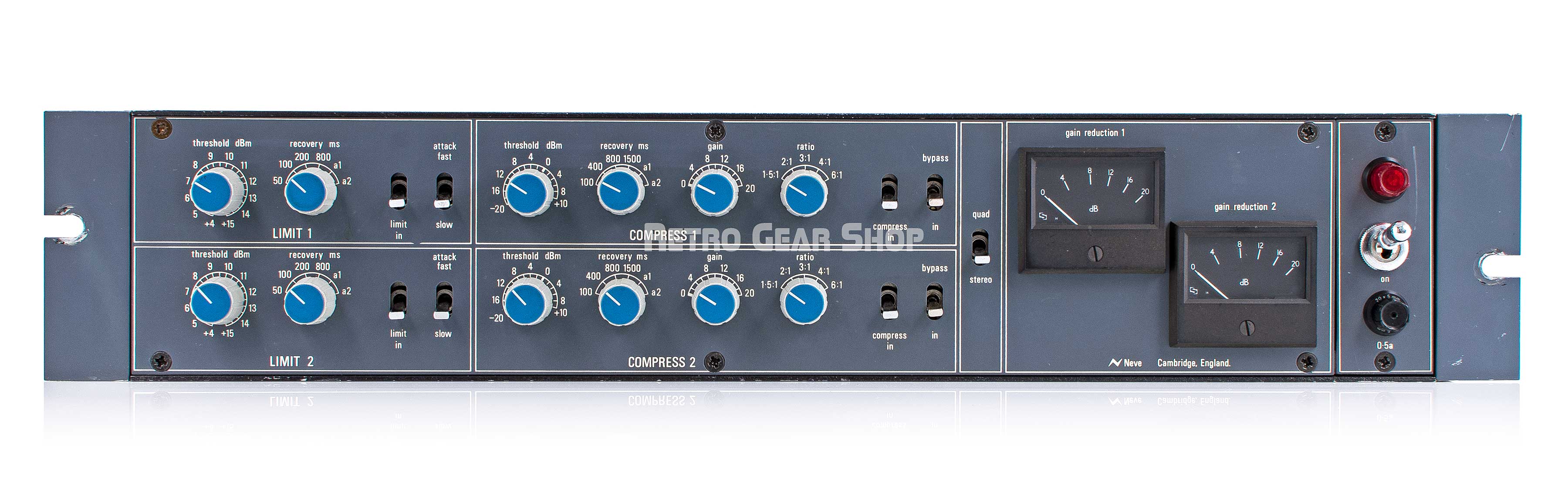Neve 33609 Compressor Limiter Metal Knob BBC 512 Amp Card Vintage