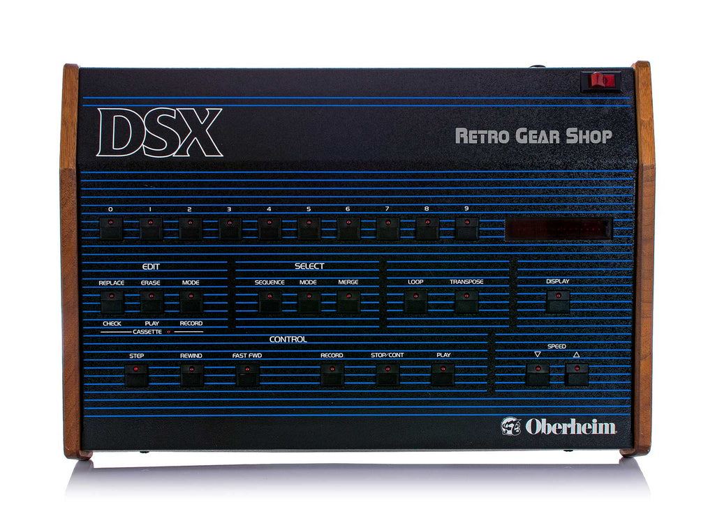 Oberheim DSX Sequencer Top