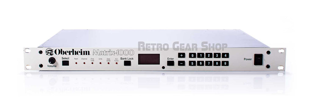 Oberheim Matrix 1000 White Front