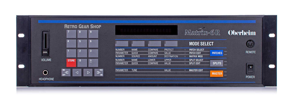 Oberheim Matrix 6R Front