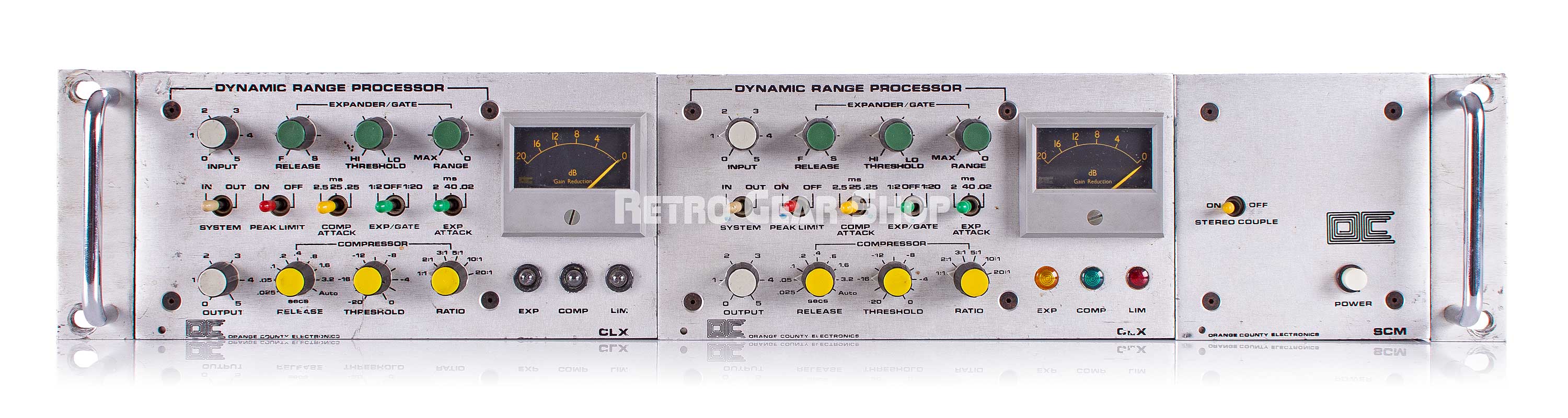 Orange County CLX Stereo Compressor Limiter Expander Gate Vintage