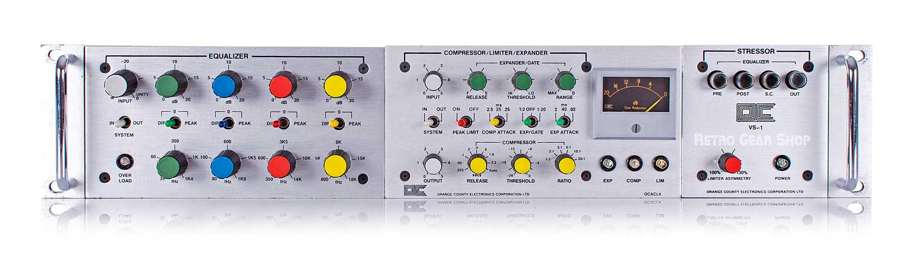 Orange County Equalizer EQ Compressor Limiter Expander Rare– Retro