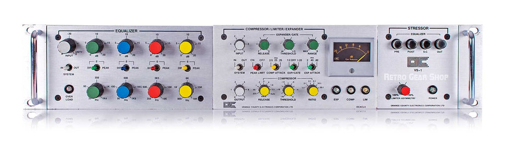 Orange County Equalizer EQ Compressor Limiter Expander Front