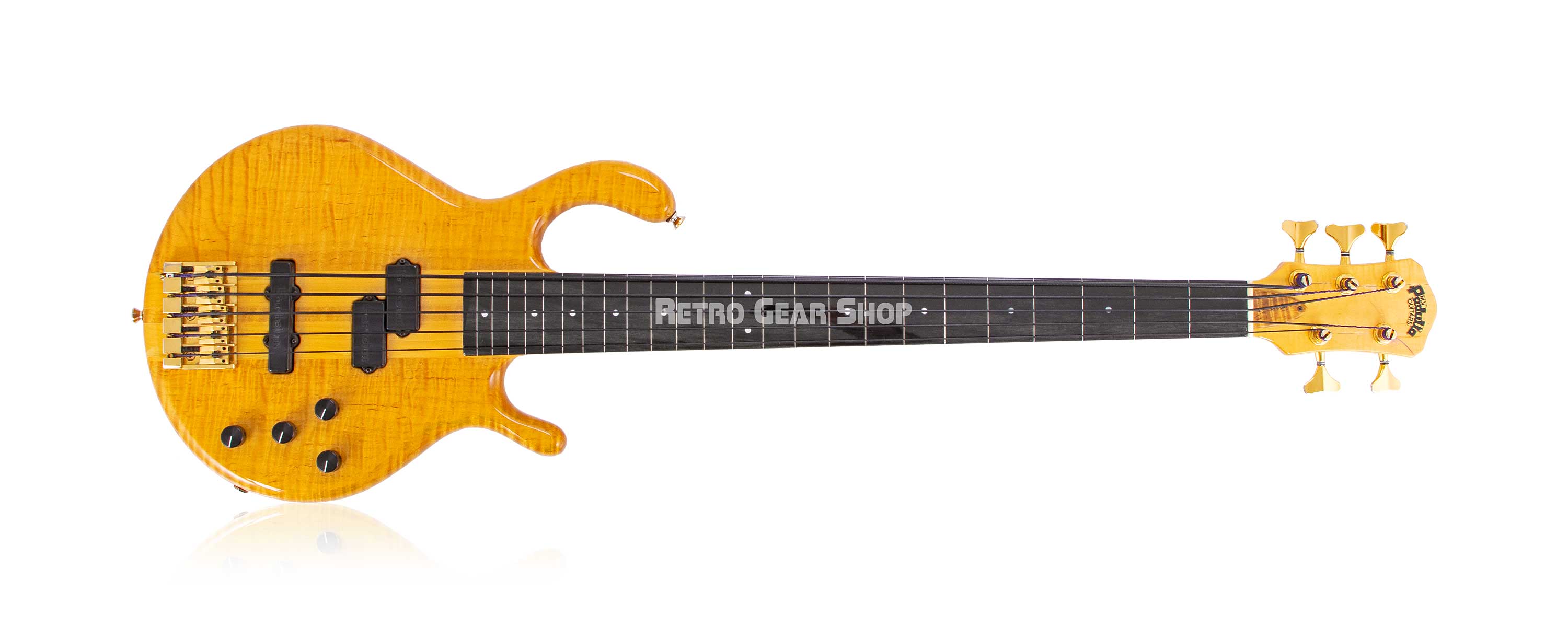 Pedulla Pentabuzz Fretless 5 String Bass Electric Guitar– Retro