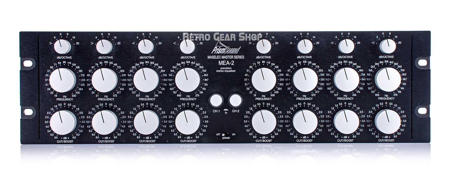 その他 Prism Sound MLA-2 MEA-2 Prism Sound Maselec MEA-2 Master Equalizer Analog EQ– Retro Gear Shop