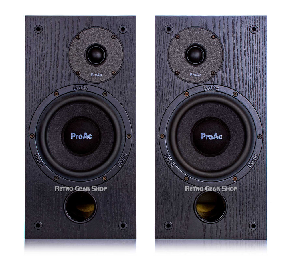 ProAc Studio SM 100 Passive Studio Monitors Pair Black Front