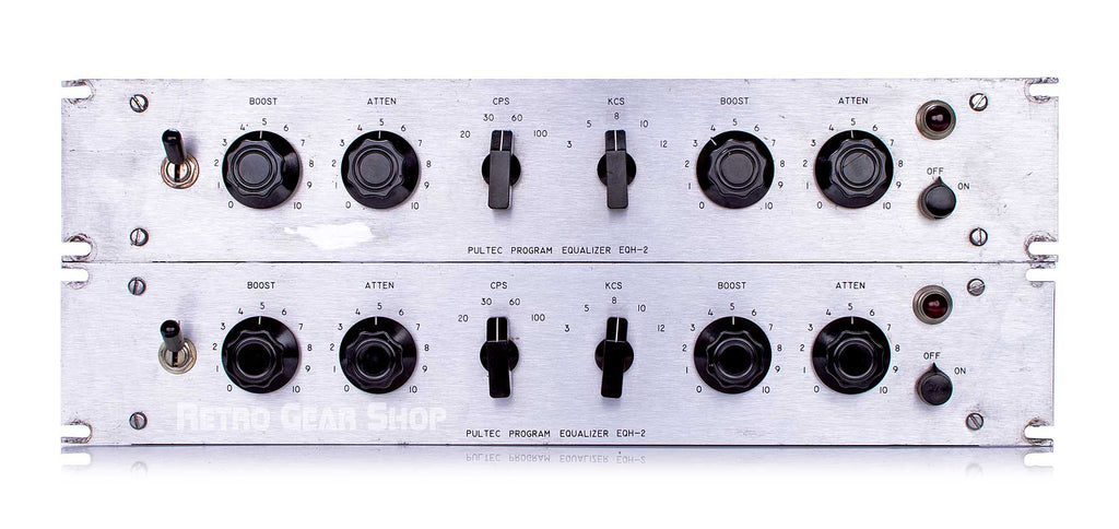 Pultec EQH-2 Stereo Pair Front