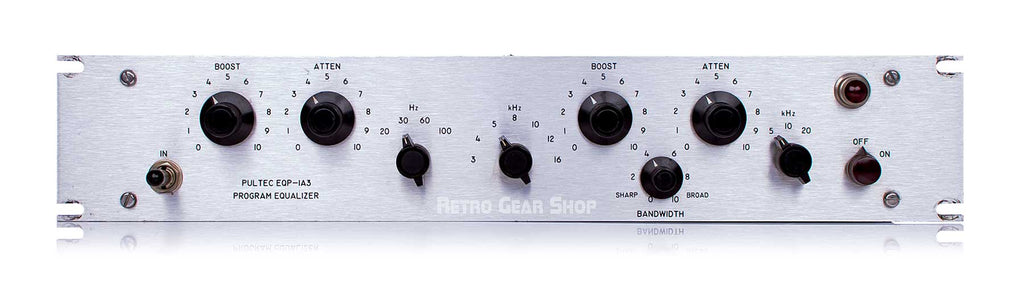 Pultec EQP-1A3 SS Program Equalizer Vintage Front