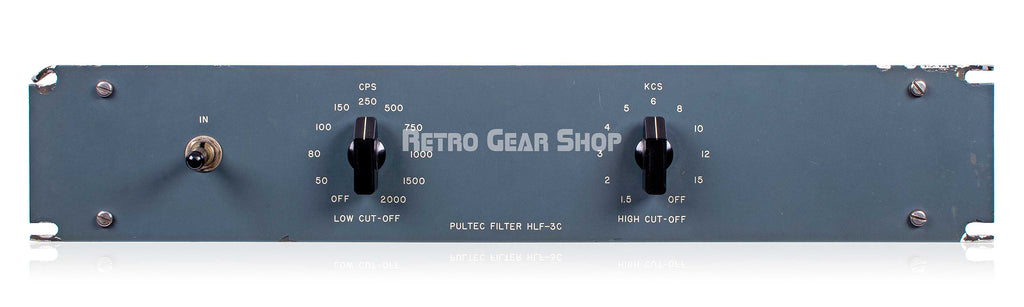 Pultec Filter HLF-3C Front