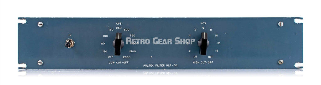 Pultec Filter HLF-3C Front