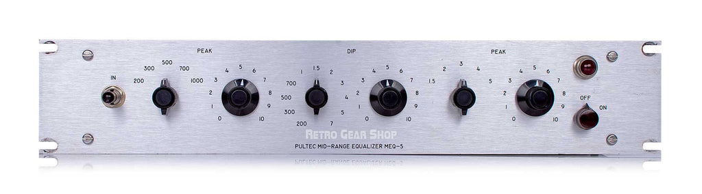 Pultec MEQ-5 Vintage Front