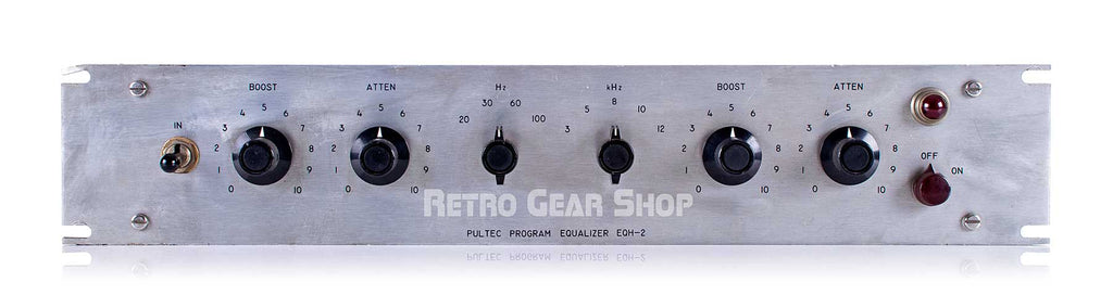Pultec Program Equalizer EQH-2 Solid State Front