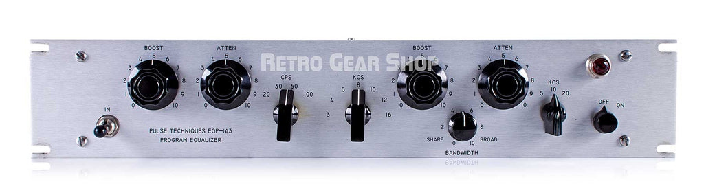 Pultec Pulse Techniques EQP-1A3 Program Equalizer Reissue Tube EQ– Retro Gear Shop