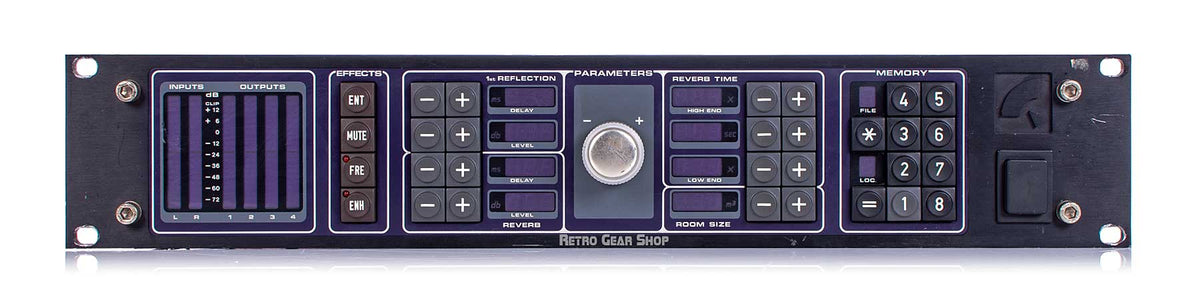 Quantec QRS Room Simluator Rare Vintage Reverb Effect – Retro Gear Shop