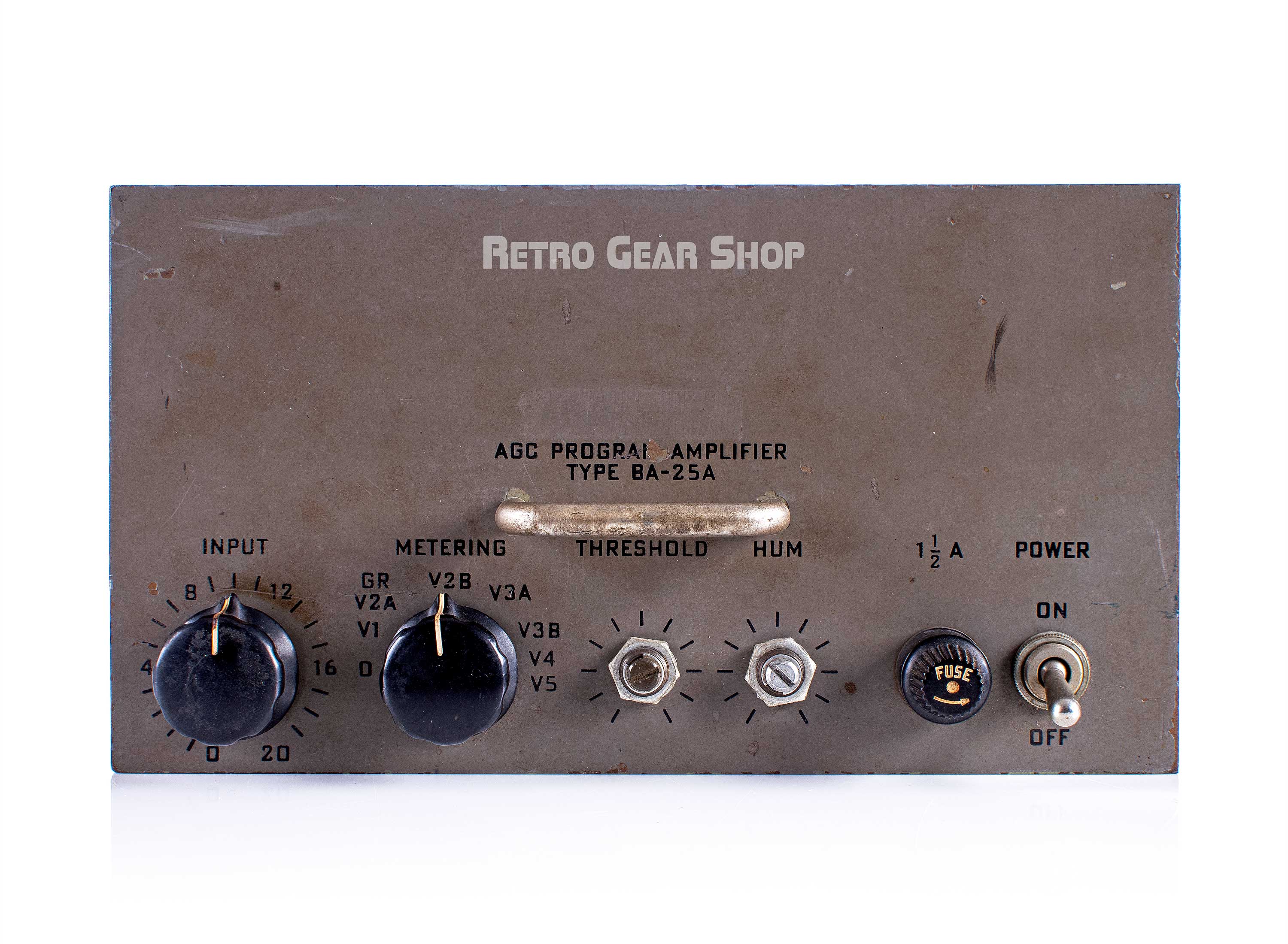 RCA Type BA-25A AGC Program Amplifier Tube Compressor Vintage