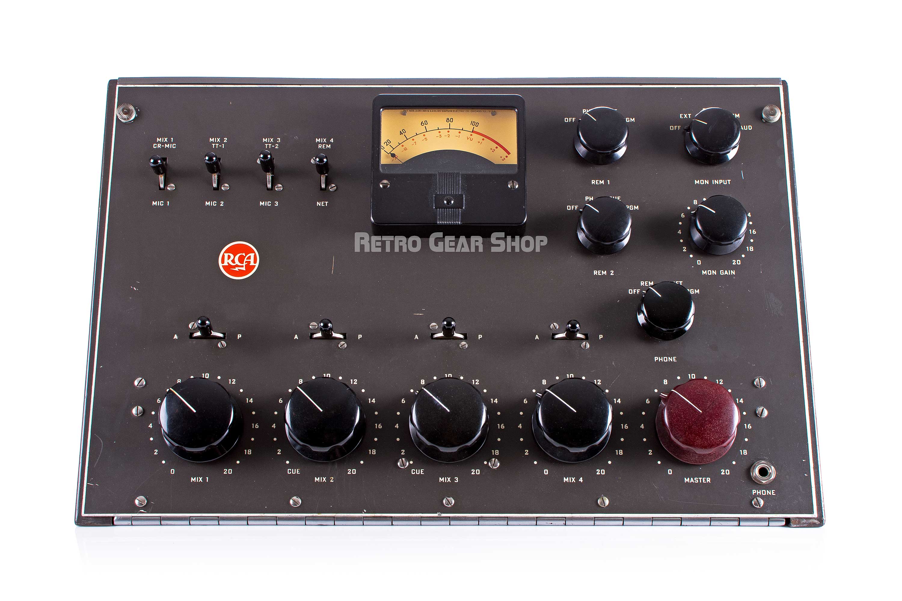 RCA BC-5B Rare Vintage Analog Mixer Tube Recording Console BC5B