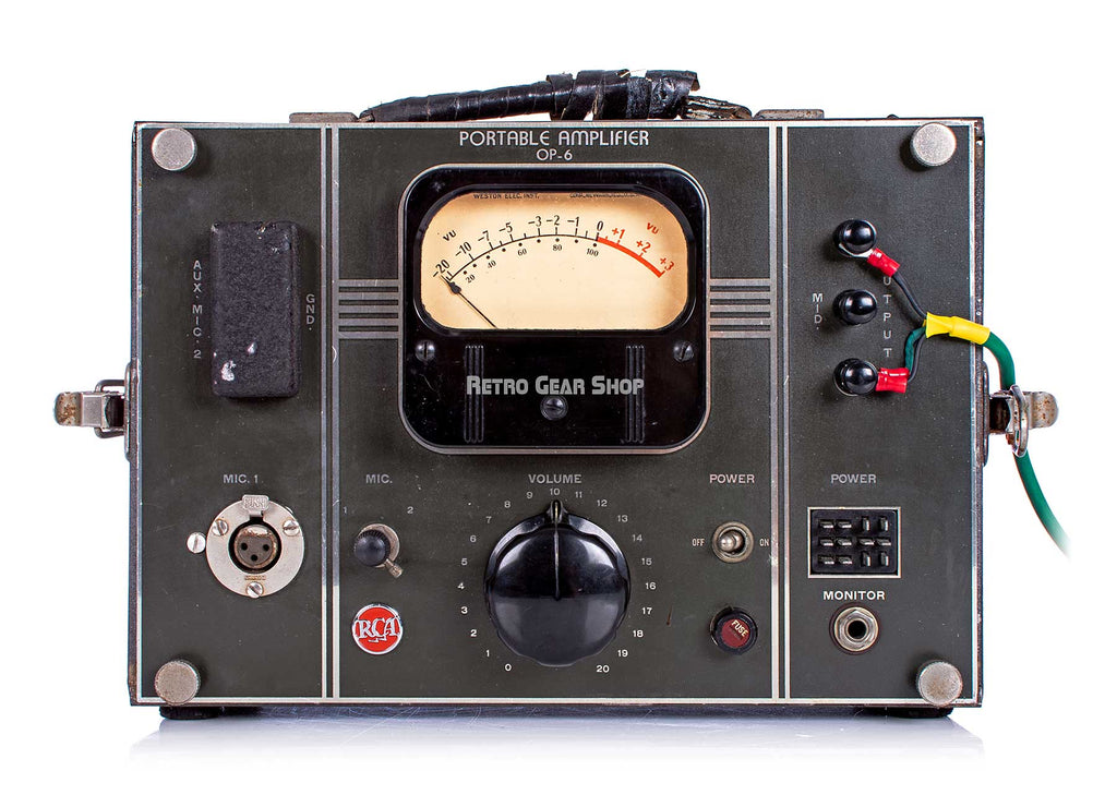 RCA Portable Amplifier OP-6 Front