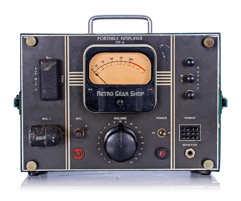 RCA Portable Amplifier OP-6 Front