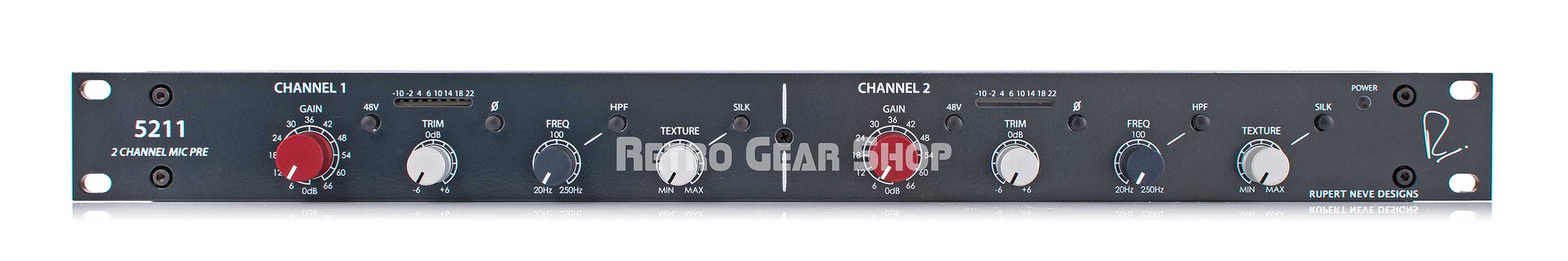 RND 5211 Rupert Neve Designs 5211 2-Channel Microphone Preamp New