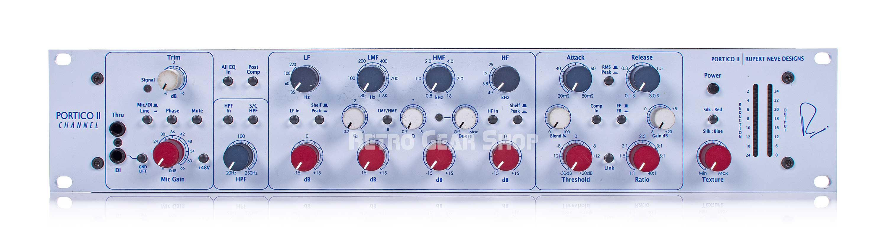 Rupert Neve Designs RND P2CH Portico II Channel Strip Mic Preamp