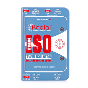 Radial Engineering Twin Iso Front