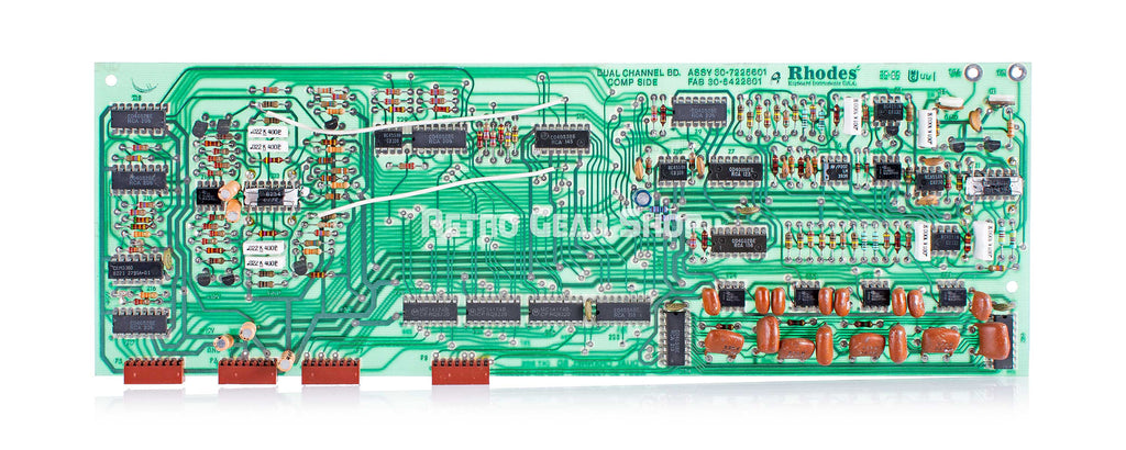 Arp Rhodes Chroma Keyboard Rare Analog Synth Dual Channel Voice Circuit Board Front