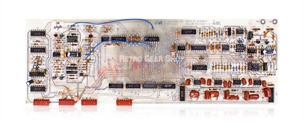 Arp Rhodes Chroma Keyboard Rare Analog Synth Dual Channel Voice Circuit Board Top