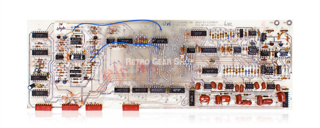 Arp Rhodes Chroma Keyboard Rare Analog Synth Dual Channel Voice Circuit Board Top