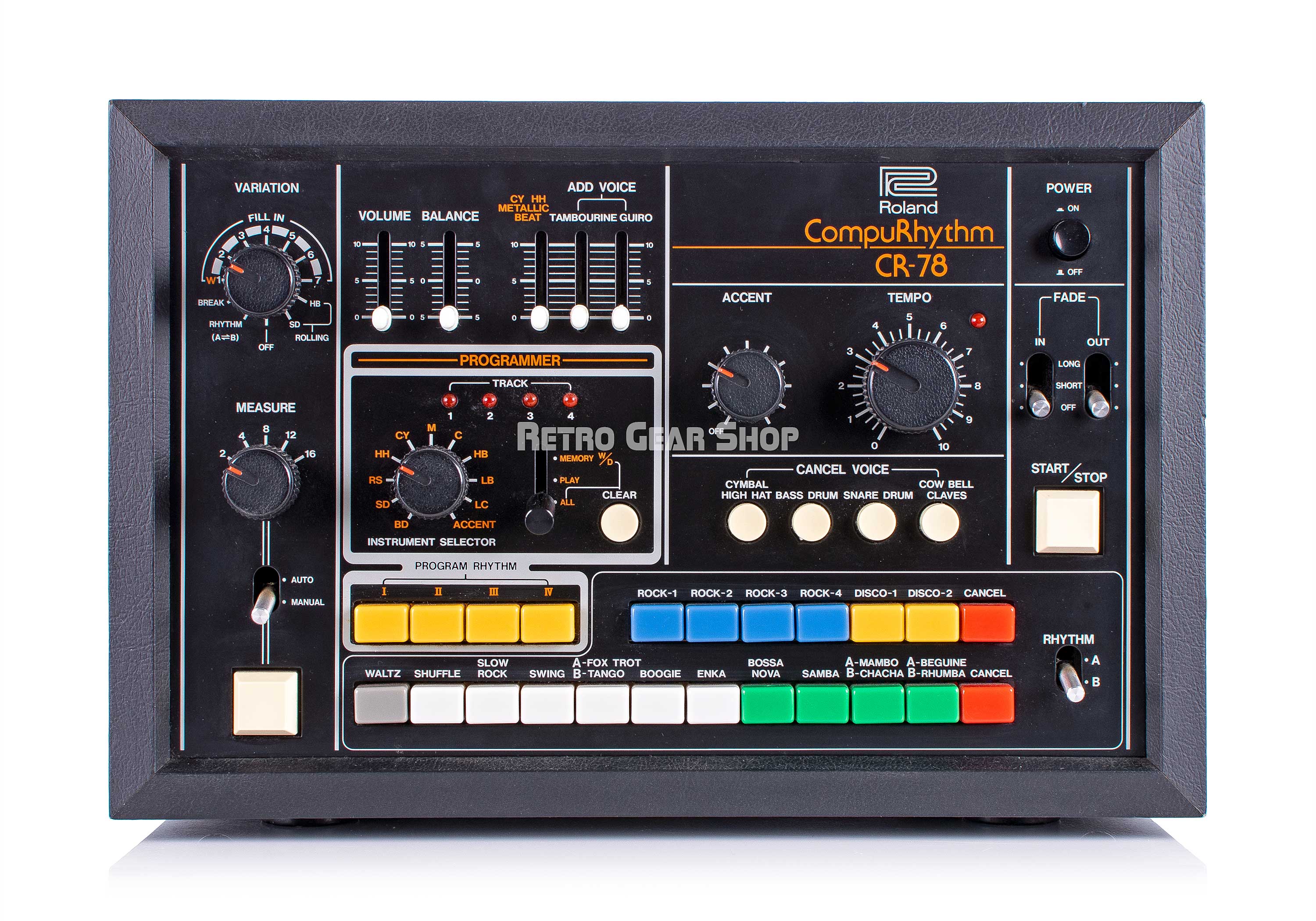 Roland CR-78 CompuRhythm Drum Machine Vintage Rare– Retro Gear Shop