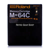 Roland M-64C Memory Cartridge Front