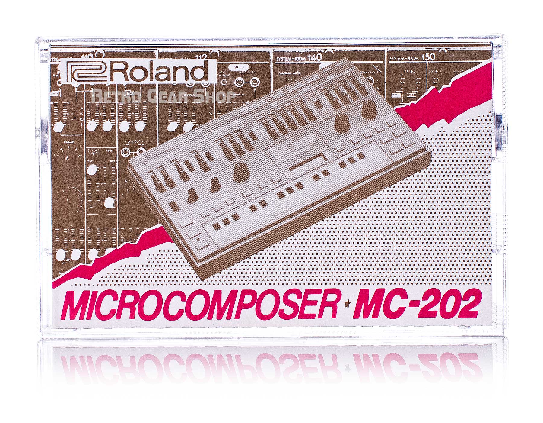 Roland MC-202 Micro Composer Original Tape Cassette + Manuals