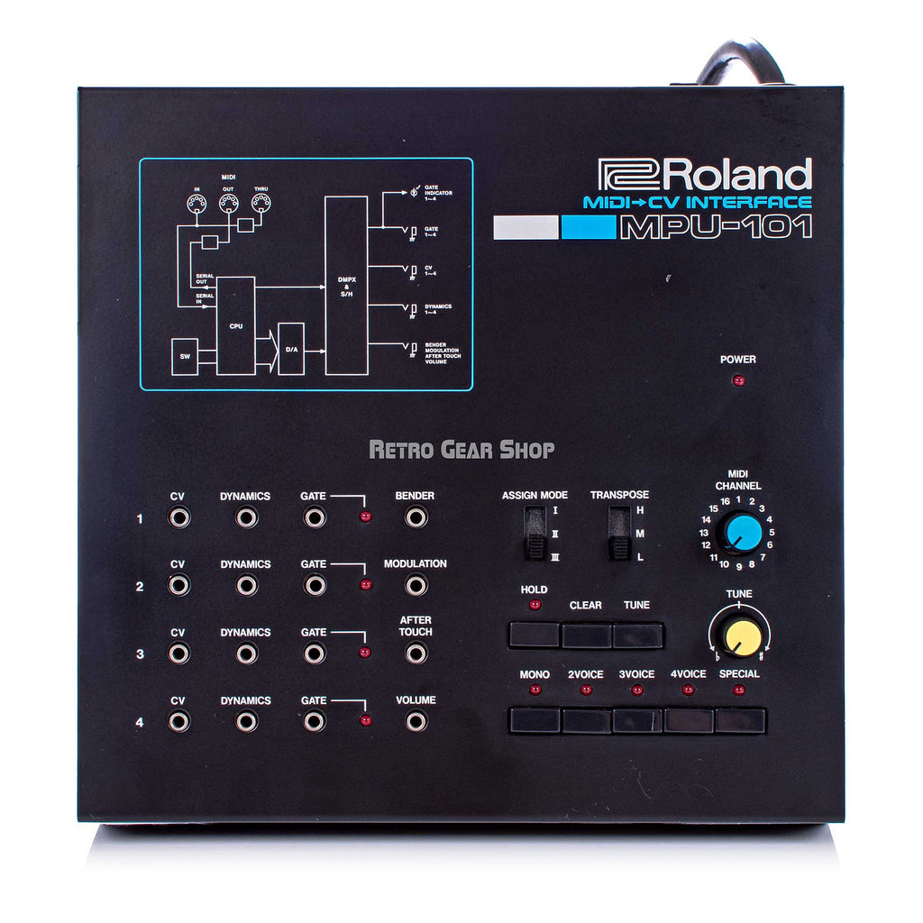 Roland MPU-101 Top