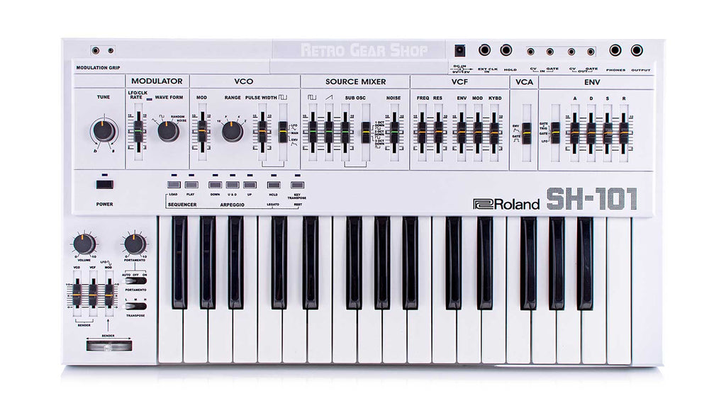 Roland SH-101 Custom White Top