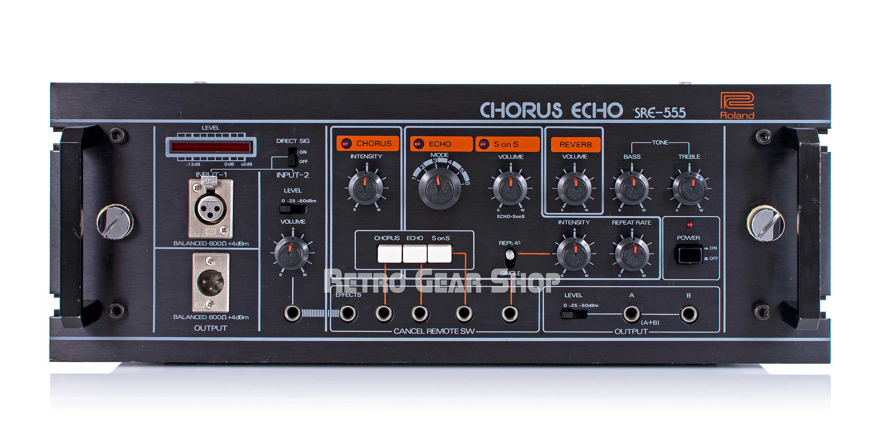 Roland SRE-555 Chorus Echo Tape Delay Spring Reverb Vintage Rare