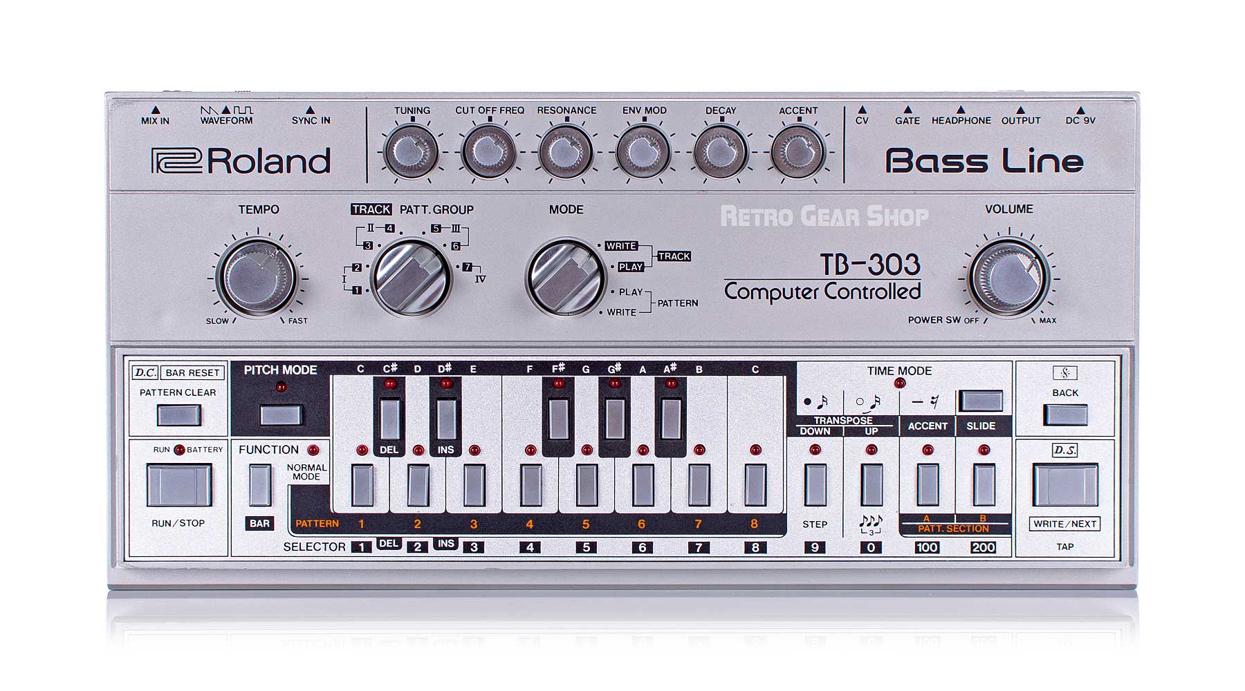 Roland TB-303 Bassline Rare Vintage Analog Synthesizer Synth + Bag