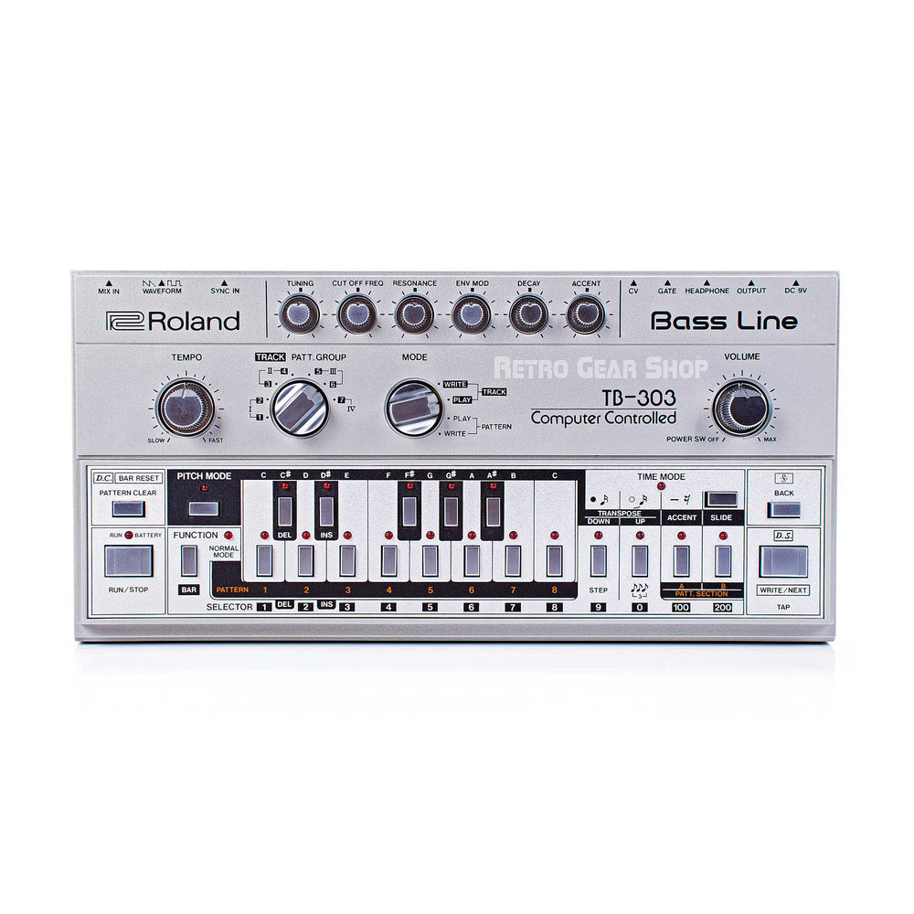 Roland TB-303 with Box, Bag & Manual
