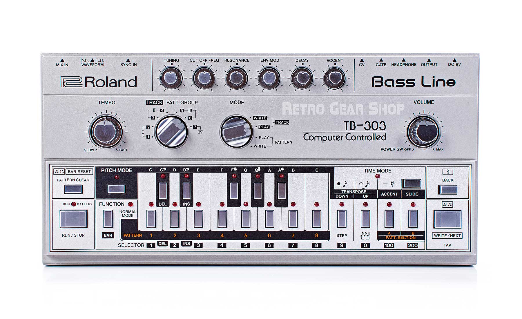 Roland TB-303 Bass Line Rare Vintage Analog Synthesizer Synth + 