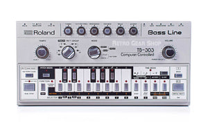 Roland TB-303 Bass Line Rare Vintage Analog Synthesizer Synth +