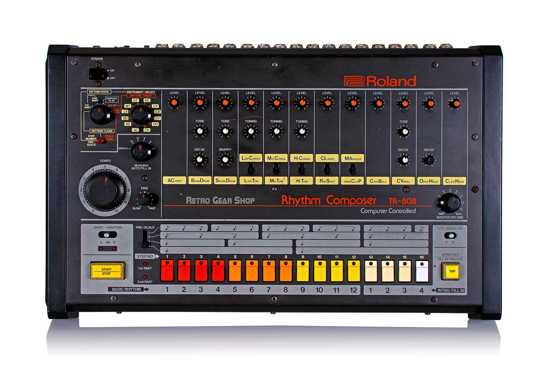Roland TR-808 Vintage Analog Drum Machine Rare TR808 Serviced