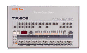 Roland TR-909 + Original Box Top