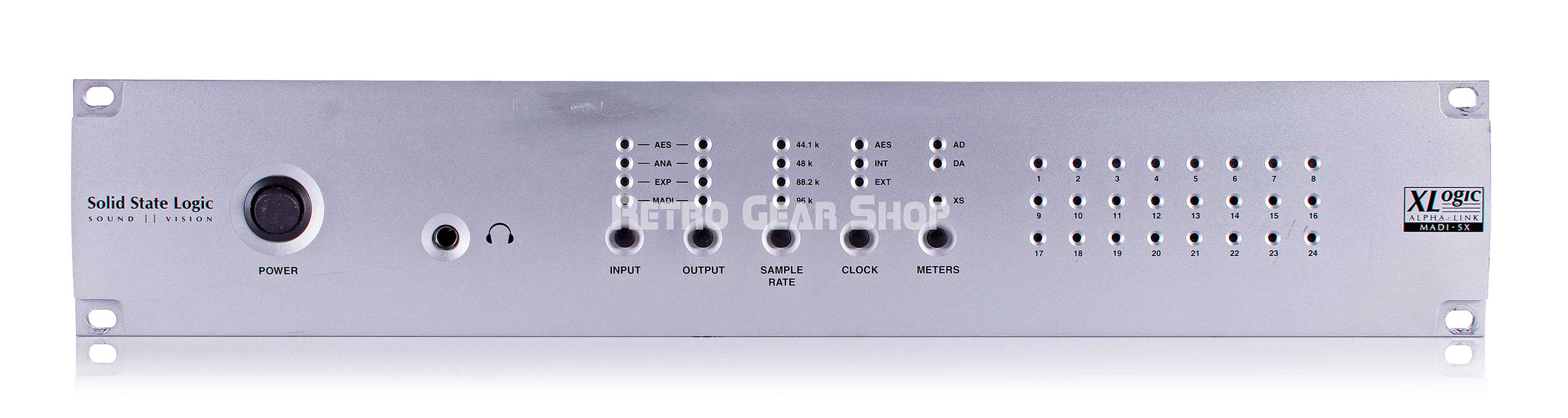 SSL XLogic Alpha Link MADI SX AD/DA Analog Digital Converter