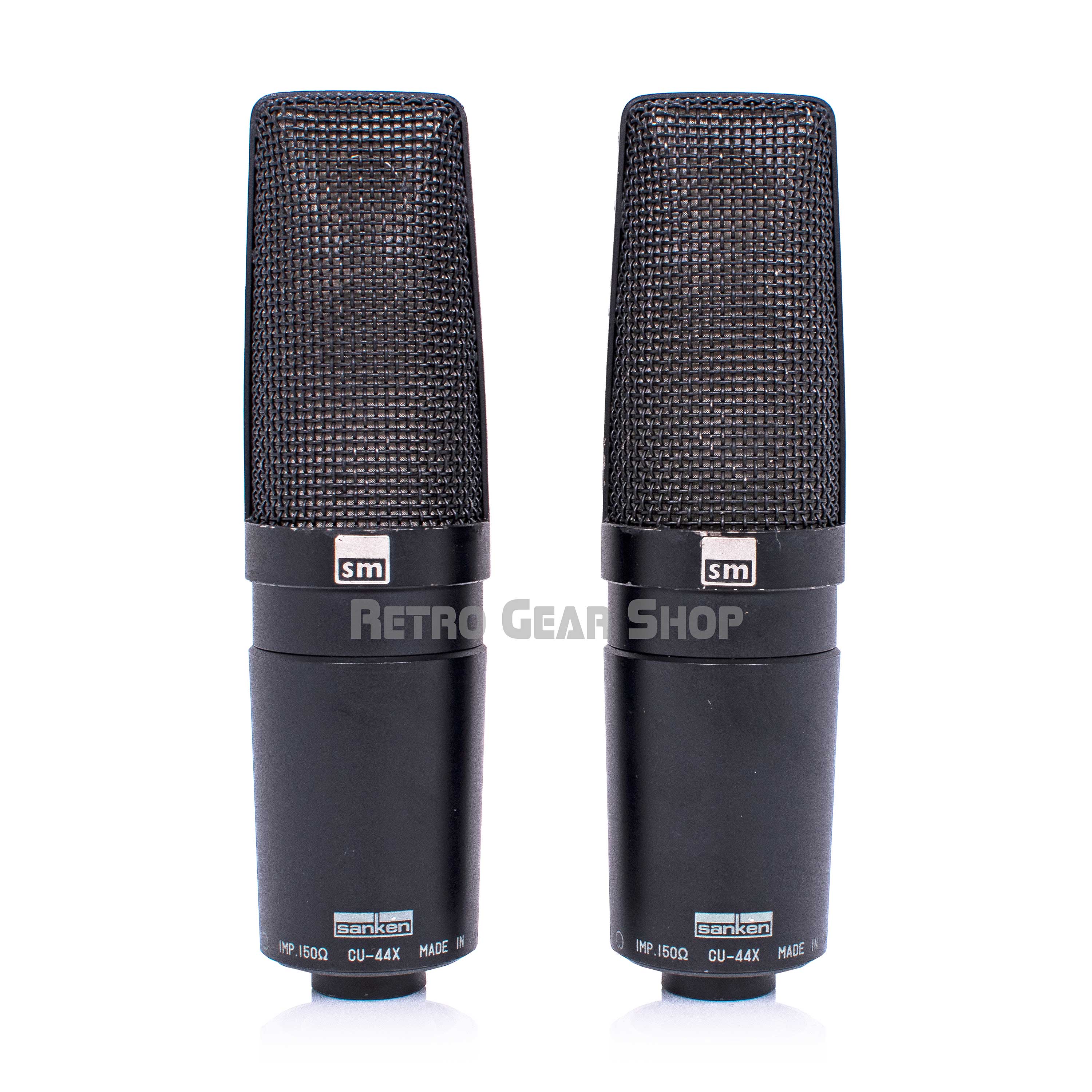 Sanken CU-44X Pair Dual Capsule Condenser Microphones– Retro Gear Shop