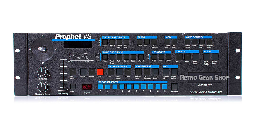 Sequential Circuits Instruments SCI Prophet VS Rack Front