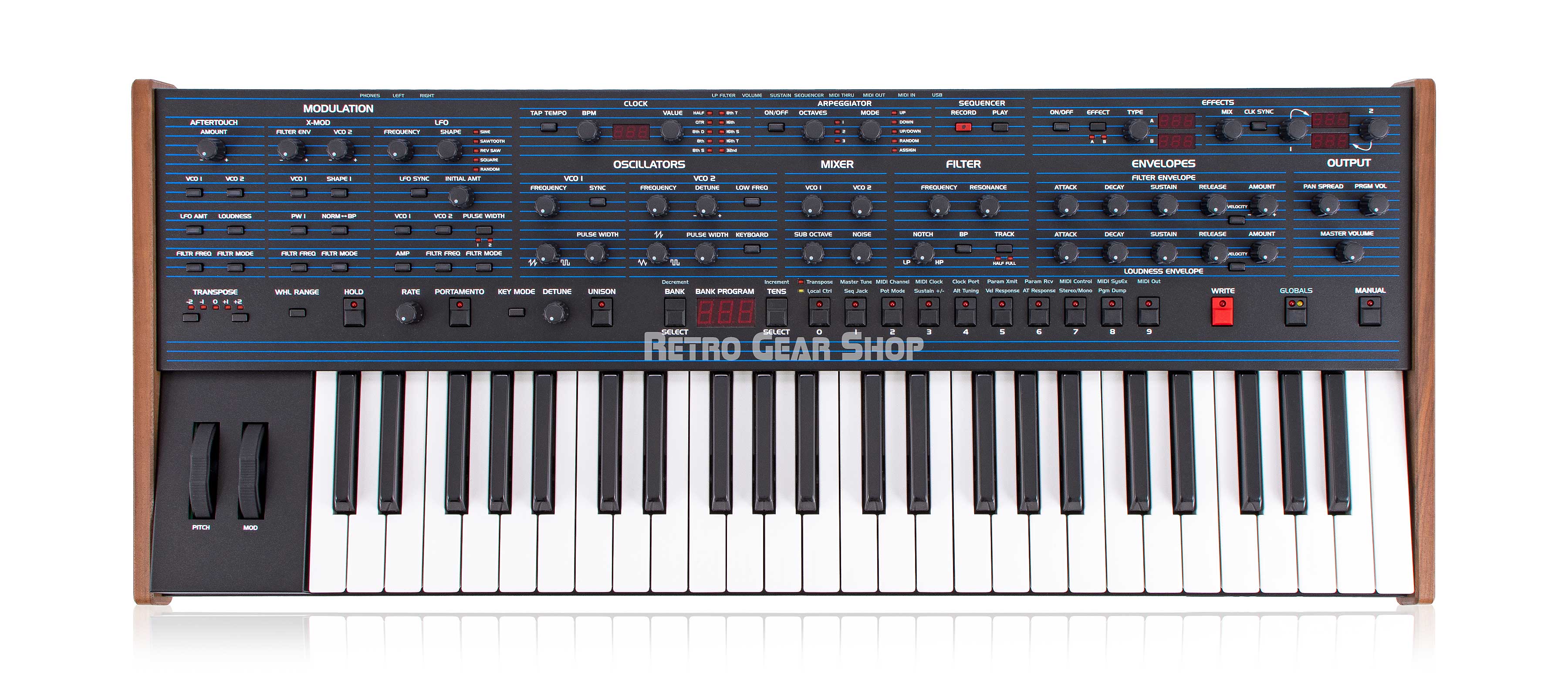 Sequential Oberheim OB6 Keyboard 6-Voice Polyphonic Analog