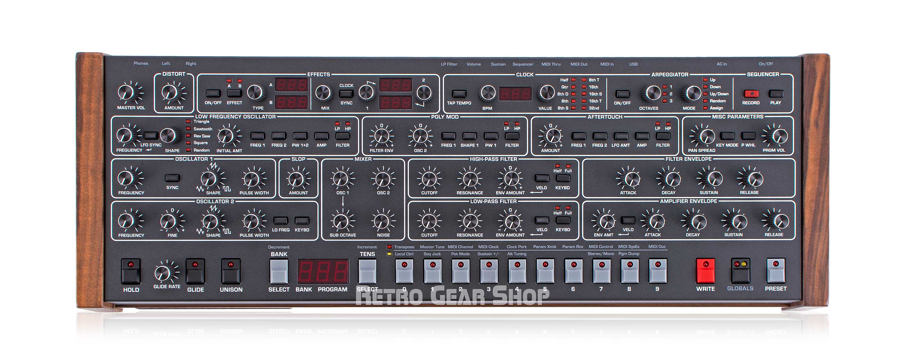 Sequential Prophet 6 Reissue Desktop Module Polyphonic Analog