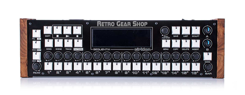 Sequentix Cirklon + 1/8" Breakout Box + Wood CheeksSequentix Cirklon + 1/8" Breakout Box + Wood Cheeks Top