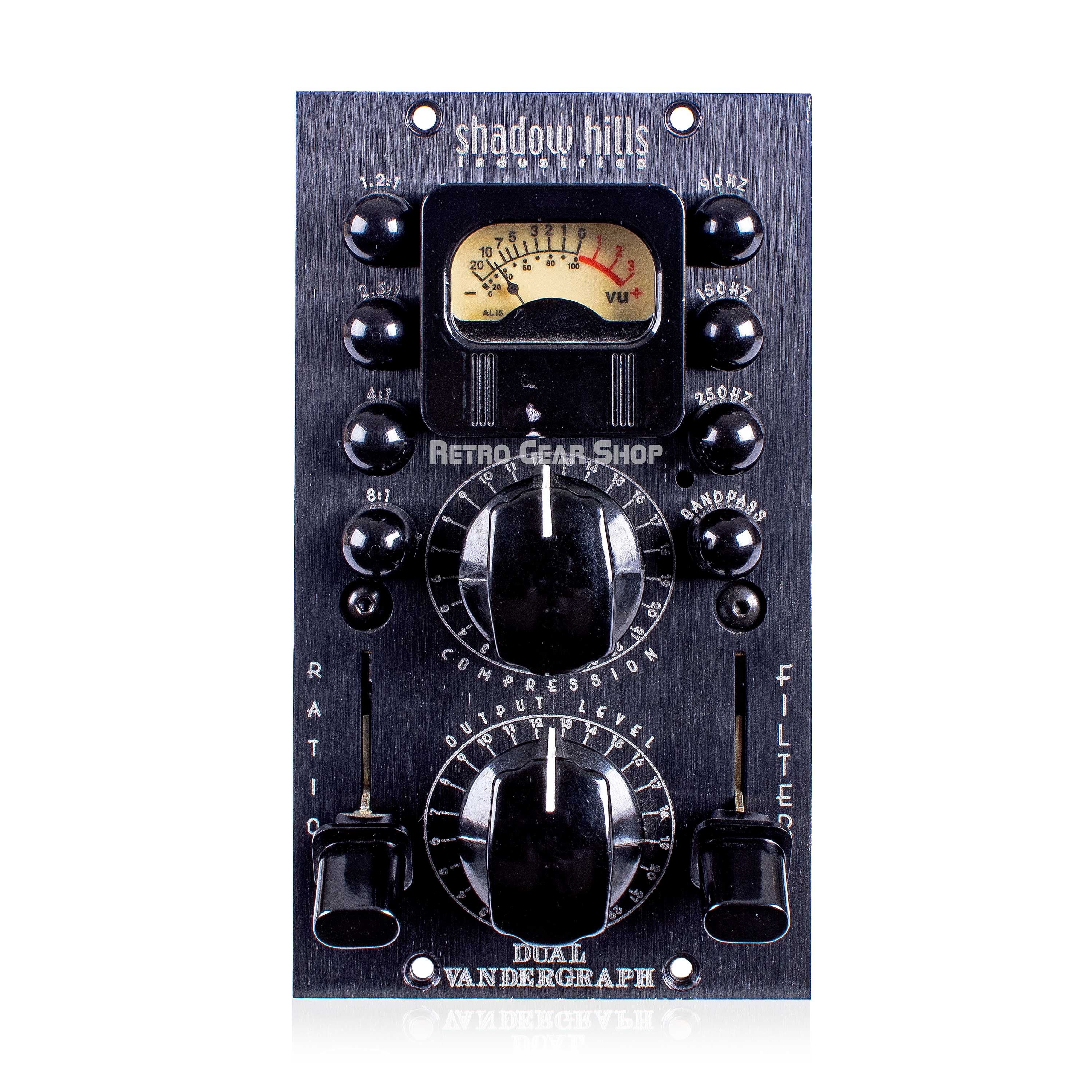 配信機器・PA機器・レコーディング機器 Shadow hills Dual Vandergraph Shadow Hills Dual Vandergraph 500 Series Stereo Compressor– Retro
