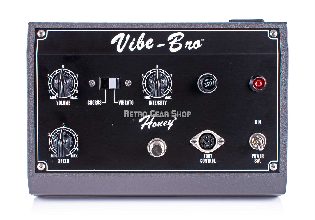 shin ei pedals Shin-Ei Vibe Bro Honey Phaser Chorus Vibrato Guitar Effect Pedal– Retro Gear Shop