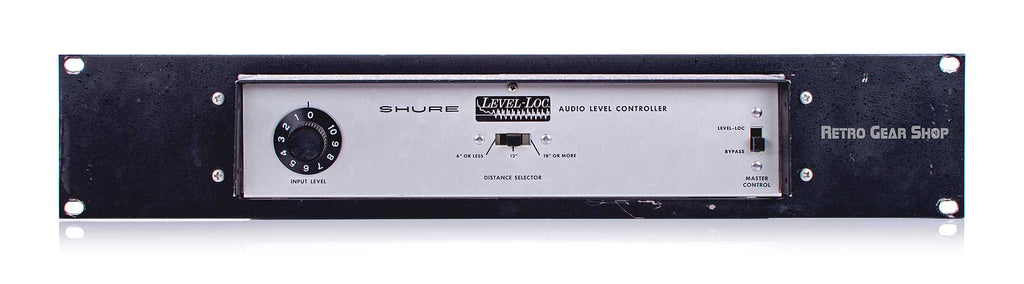 Shure Level Loc Front